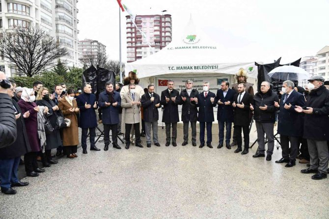 Mamak’ta Türkiye-kazakistan Kardeşlik Parkı’nın Temeli Atıldı