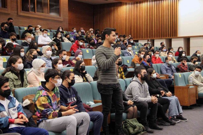 Mskü’de Rektör-öğrenci Buluşması