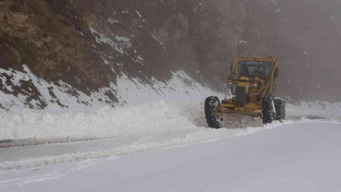 Muş’ta 17 Köy İle 24 Mezra Yolu Ulaşıma Kapandı