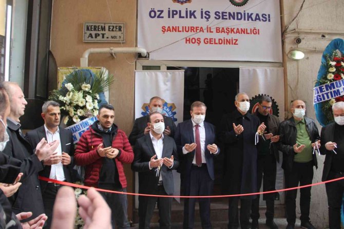 Şanlıurfa’da Davullu Zurnalı İşçi Sendikası Açılışı