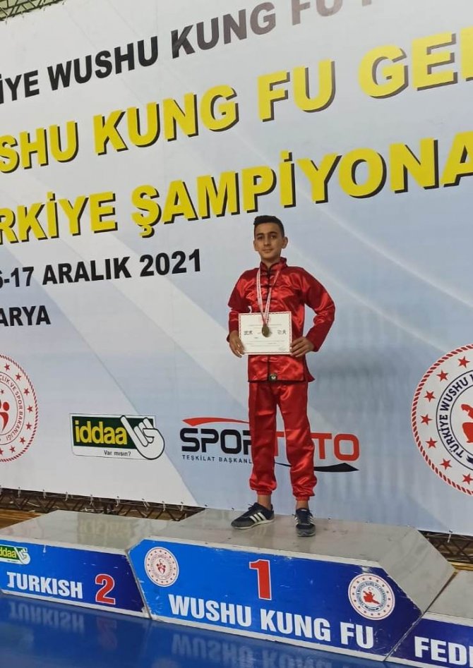 Nusaybinli Wushucular 4 Dalda Türkiye Şampiyonu Oldu