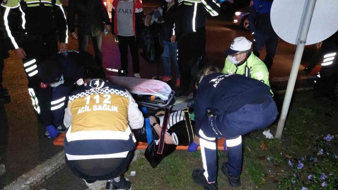 Samsun’da Otomobil Takla Attı: 5 Yaralı