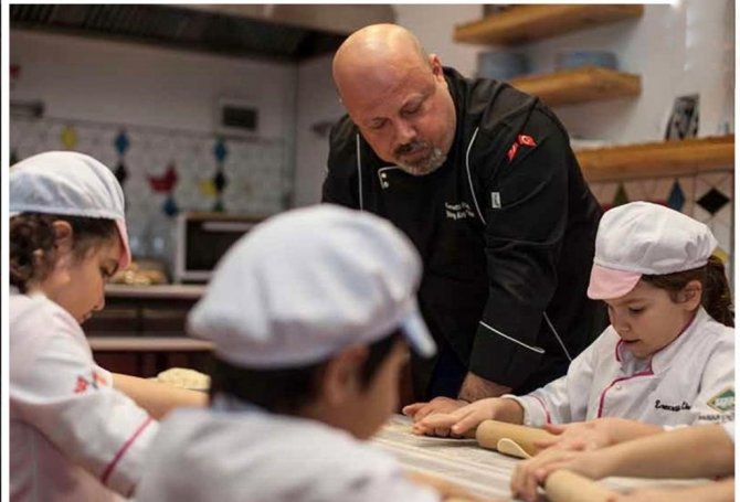 Sahan Ataşehir’de Çocuklar Mutfakta