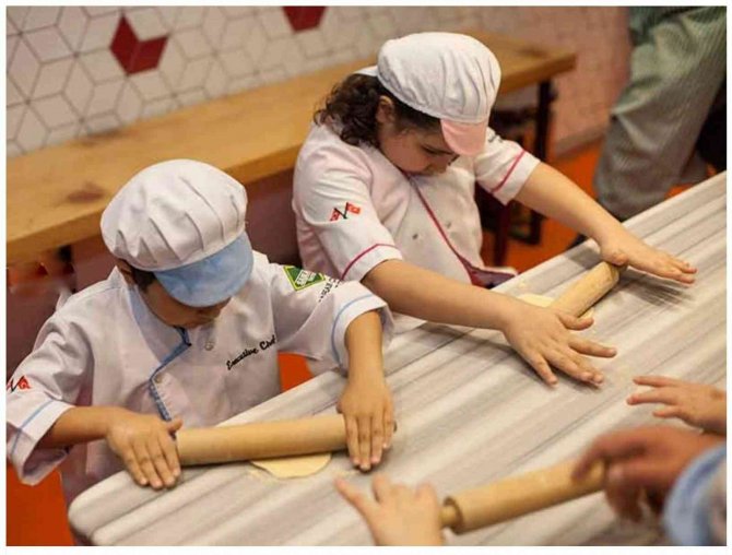 Sahan Ataşehir’de Çocuklar Mutfakta