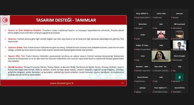Dış Ticaret Bilgilendirme Seminerleri Online Olarak Gerçekleştirildi