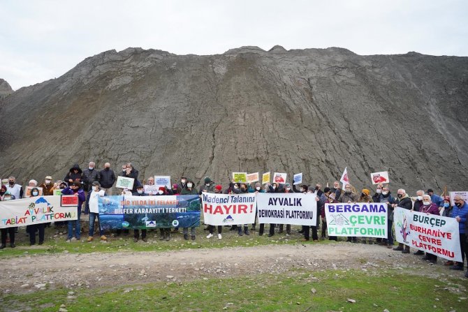 Ayvalık’ta Çevrecilerden Sert Tepki