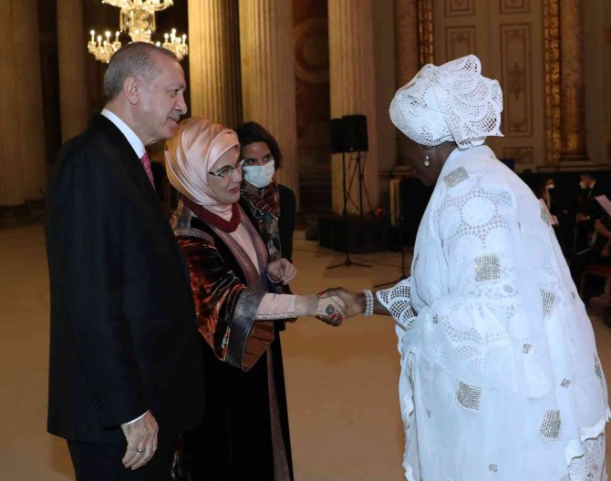 Cumhurbaşkanı Erdoğan, Kongo Demokratik Cumhuriyeti Cumhurbaşkanı Felix Tshisekedi İle Bir Araya Geldi