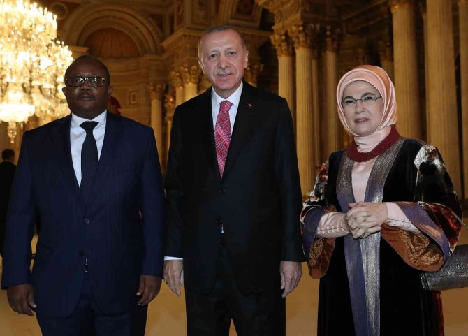 Cumhurbaşkanı Erdoğan, Kongo Demokratik Cumhuriyeti Cumhurbaşkanı Felix Tshisekedi İle Bir Araya Geldi
