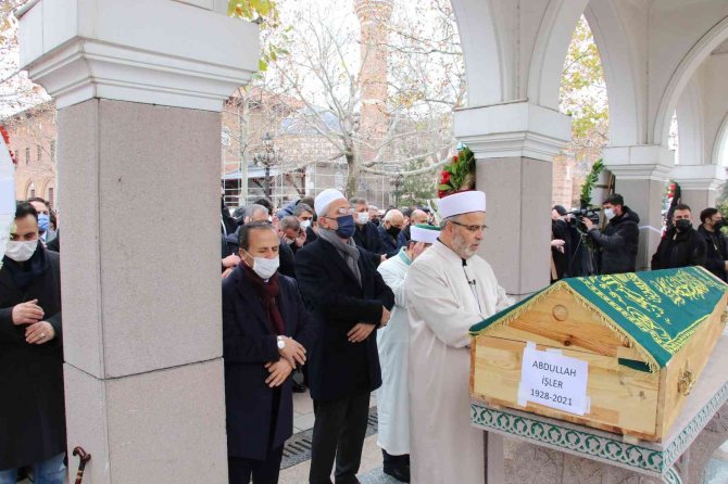 Eski Başbakan Yardımcısı Emrullah İ̇şler’in Babası Son Yolculuğuna Uğurlandı