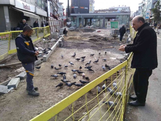 Subaşı’nın Güvercinleri Hamidiye Çeşmesi’ni Güzelleştirecek