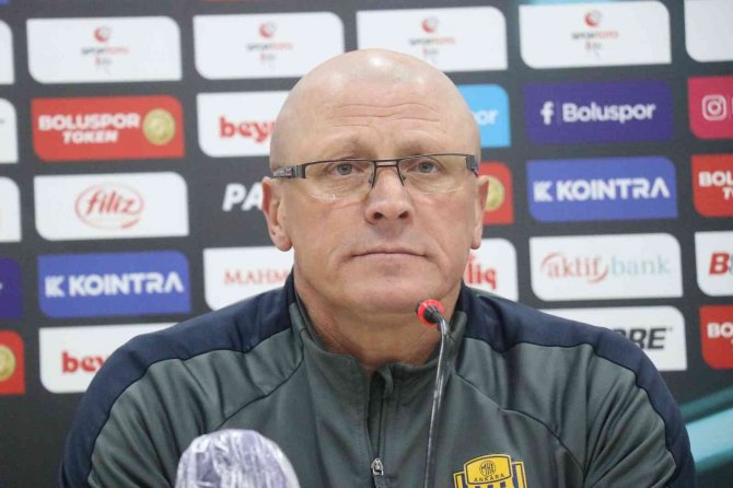 Boluspor - Ankaragücü Maçının Ardından