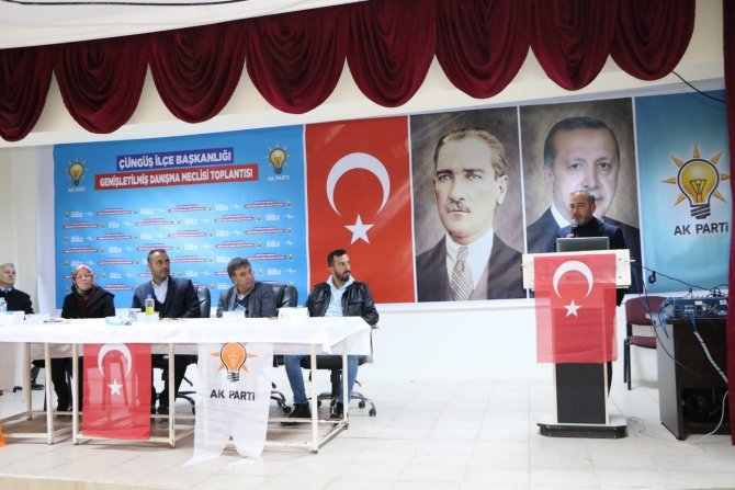 Ak Parti Çermik Ve Çüngüş İlçe Danışma Meclisi Toplantılarını Gerçekleştirdi
