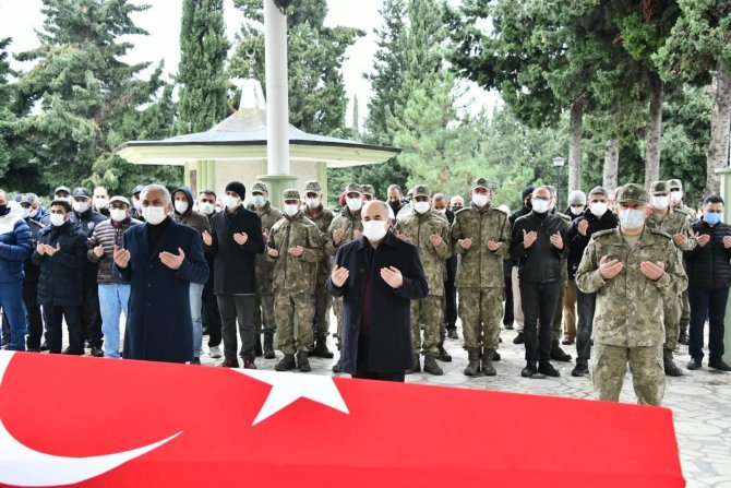 P. Yzb. Ayhan Korkmaz Son Yolculuğuna Uğurlandı