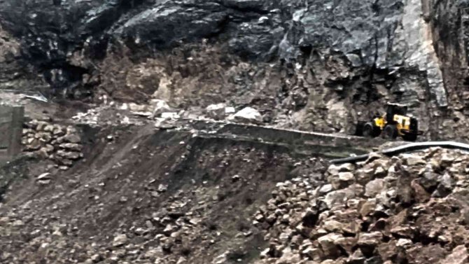 Kahramanmaraş’ta Heyelan
