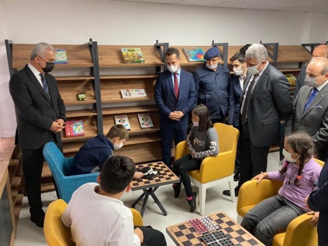 Kastamonu’da 320 Metrekare Alana Sahip Kütüphane Açıldı