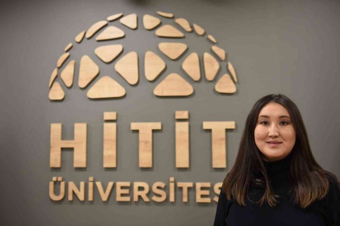 Kazakistanlı Gazeteci, Türkçe Öğrenmek İçin Çorum’a Geldi