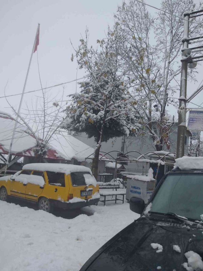 Kumluca Yaylalarında Kar Sevinci