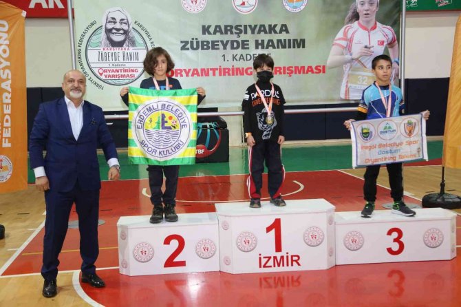 Mersinli Sporcu Oryantiring Yarışmasında Türkiye İkincisi