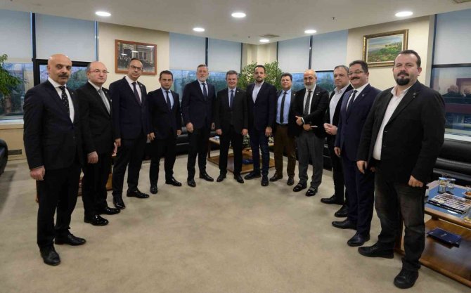 Btso, Rumeli̇si̇ad Yönetimini Ağırladı