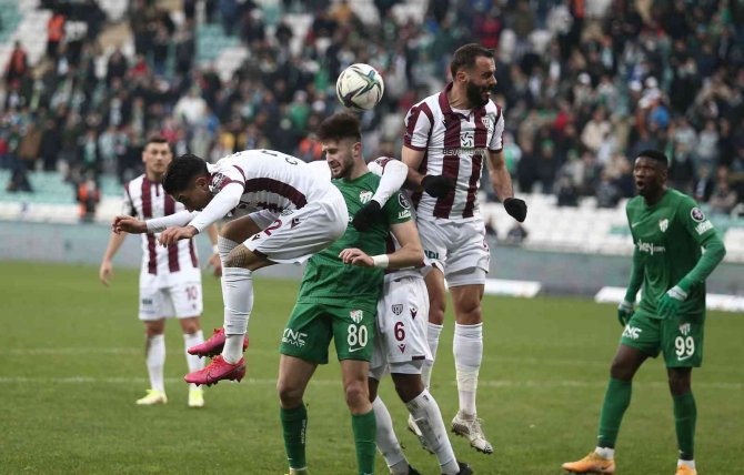 Spor Toto 1. Lig: Bursaspor: 0 - Bandırmaspor: 1