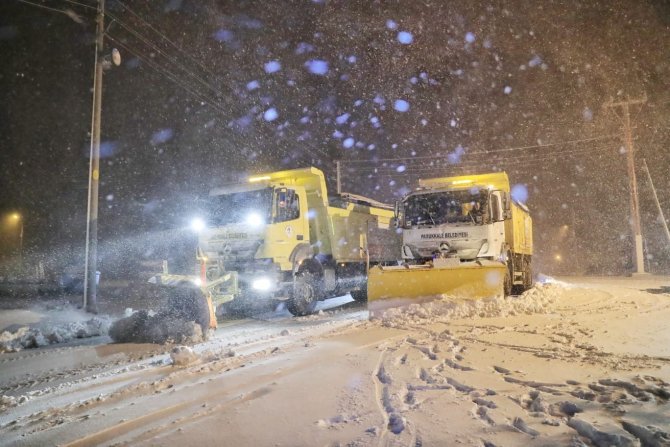 Pamukkale’nin Tüm Yolları Ulaşıma Açık
