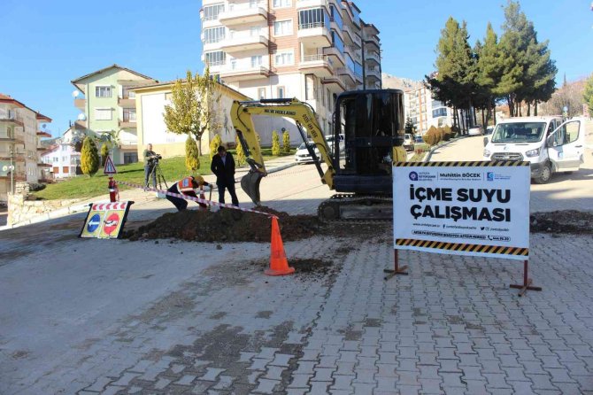 Asat’tan Elmalı’da İçme Suyu Çalışması