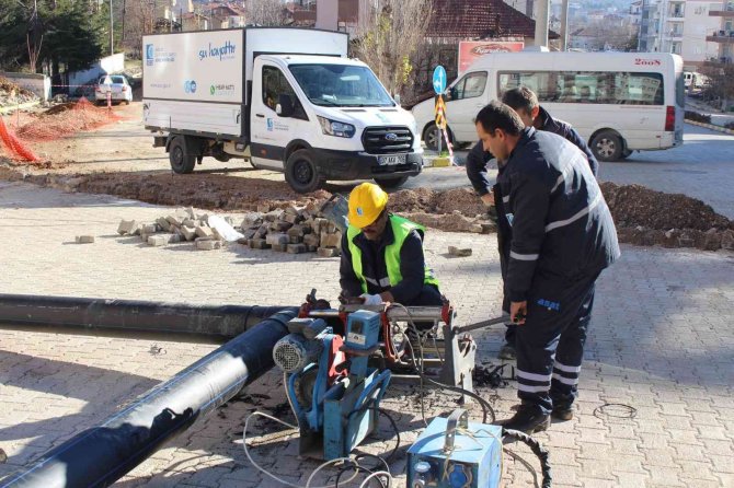 Asat’tan Elmalı’da İçme Suyu Çalışması
