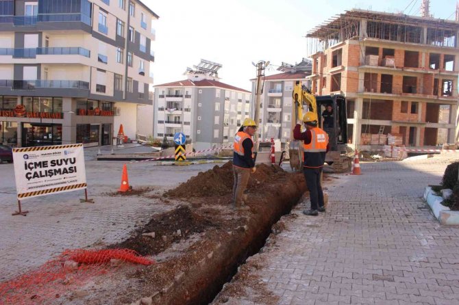 Asat’tan Elmalı’da İçme Suyu Çalışması