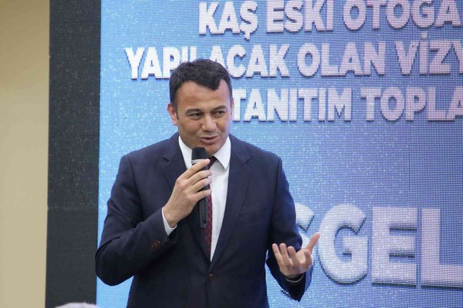 Kaş’ta Vizyon Proje Tanıtımı