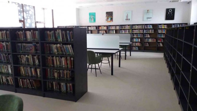 Çorum 7 Gün 24 Saat Açık Kalacak Kütüphanesine Kavuştu