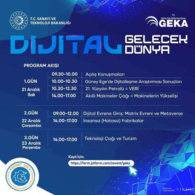 ‘Dijital Dünya Dijital Gelecek’ Webinarları Başlıyor