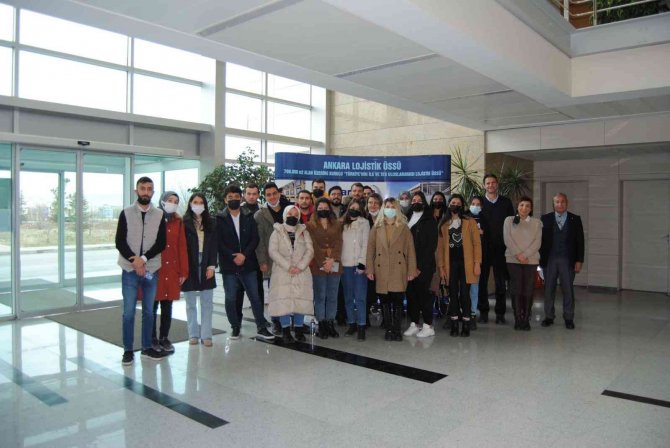 Nevü Lojistik Ve Gelişim Kulübü, Ankara Lojistik Üssü’ne Teknik Gezisi Düzenledi