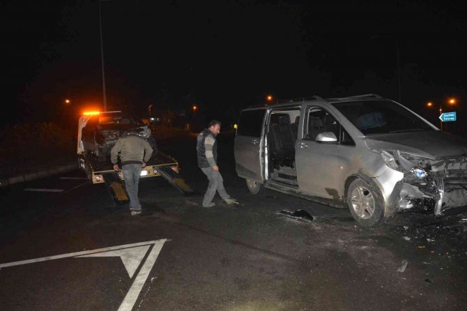 Kafa Kafaya Çarpıştılar: 1 Yaralı