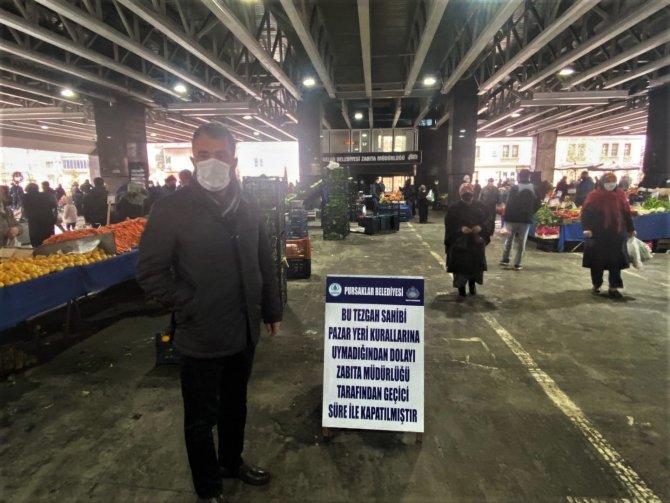 Pursaklar’da Pazarcı Etiket Oyununa Ceza