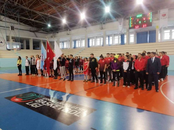 Türkiye Üniversiteler Basketbol 2. Lig Maçları Erciyes Üniversitesi’nde Başladı