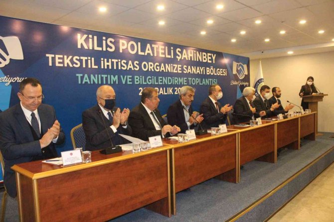 Kilis’te Tekstil İ̇htisas Organize Sanayi Bölgesi’nin Lansmanı Yapıldı