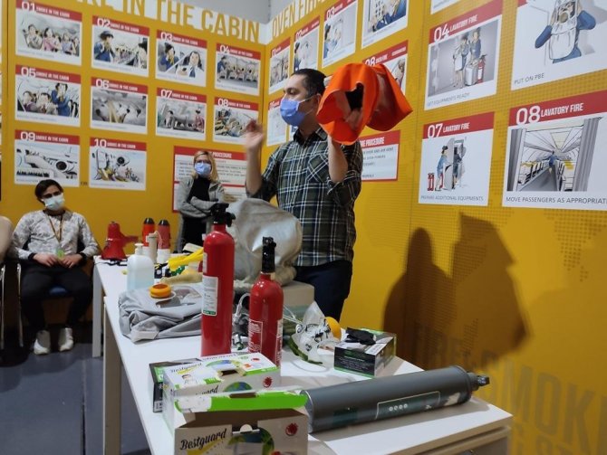 Ulaştırma Hizmetleri Bölümü Öğrencileri, Uygulamalı Kabin Eğitimi Aldı