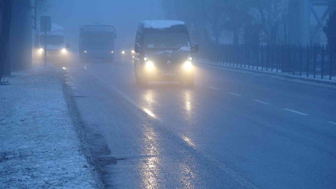 Yozgat’ta Yoğun Sis Etkili Oldu