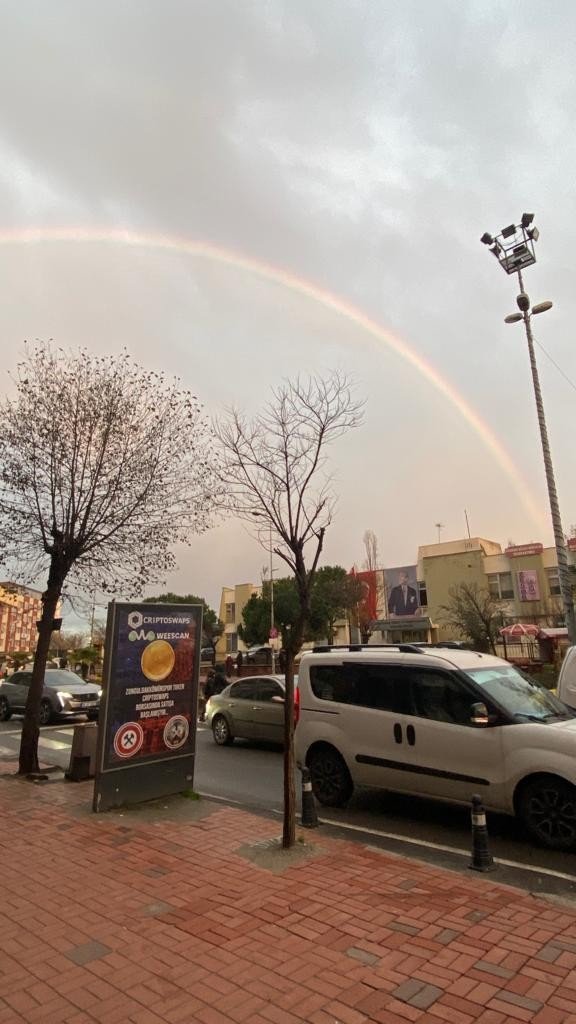 Zonguldaklılar Güne Gökkuşağı İle Uyandı