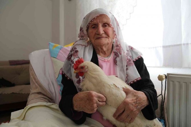 96 Yaşındaki Hasta Annelerine Tavuklu Moral