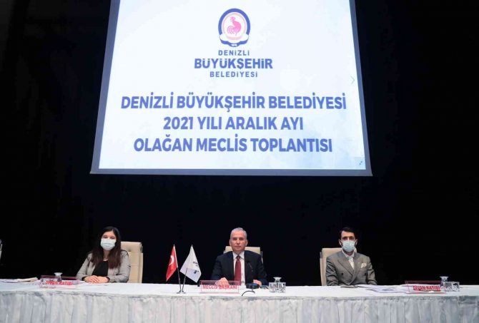 Denizli Büyükşehir, 2021’nin Son Meclis Toplantısını Yaptı