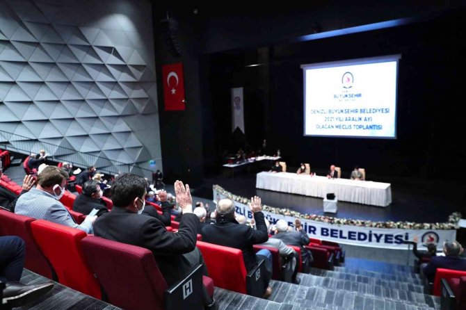 Denizli Büyükşehir, 2021’nin Son Meclis Toplantısını Yaptı