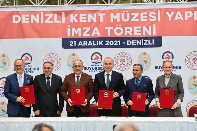 Denizli Kent Müzesi İçin İmzalar Atıldı