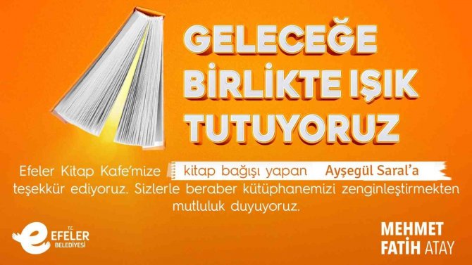Başkan Atay’dan Kitap Bağışı Çağrısı