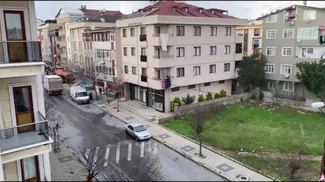 İ̇stanbul Anadolu Yakasında Kar Yağışı Etkili Oldu