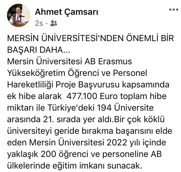 Meü’den 2022’de Yaklaşık 200 Öğrenci Ve Personele Ab Ülkelerinde Eğitim İmkanı