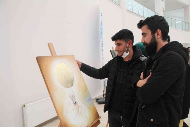 Batman Üniversitesi’nde Karma Resim Sergisi