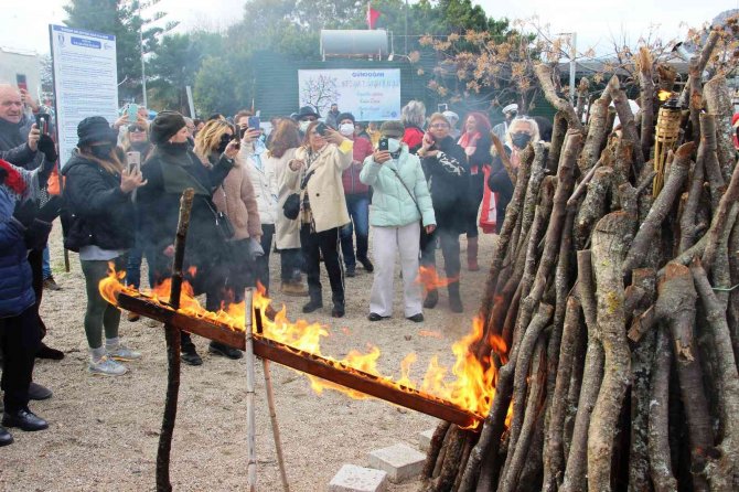 Dev Ateş Yakıldı, Halaylar Çekildi, "Nartugan" Bodrum’da Kutlandı