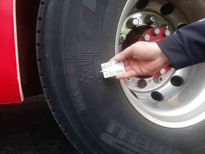 Ordu’da Kış Lastiği Denetimleri Devam Ediyor