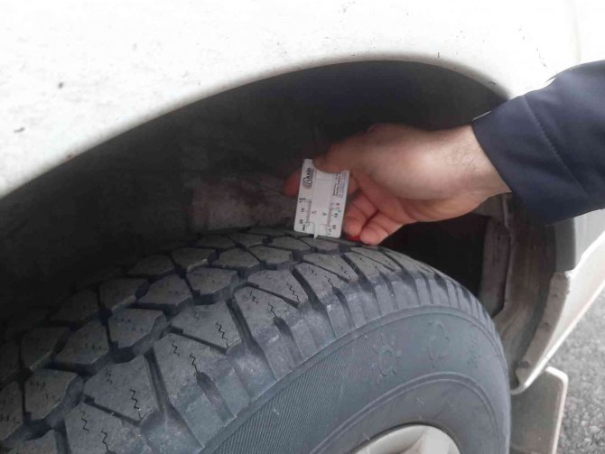 Ordu’da Kış Lastiği Denetimleri Devam Ediyor